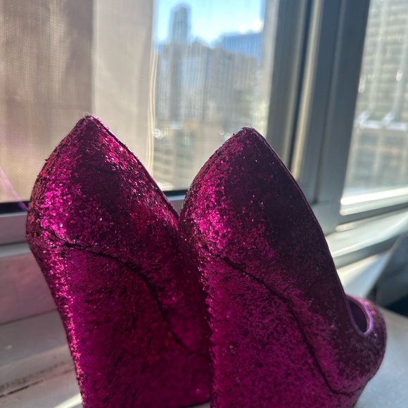 Bebe Barbie style shoes (Wedges) size 6 - Picture 5 of 6